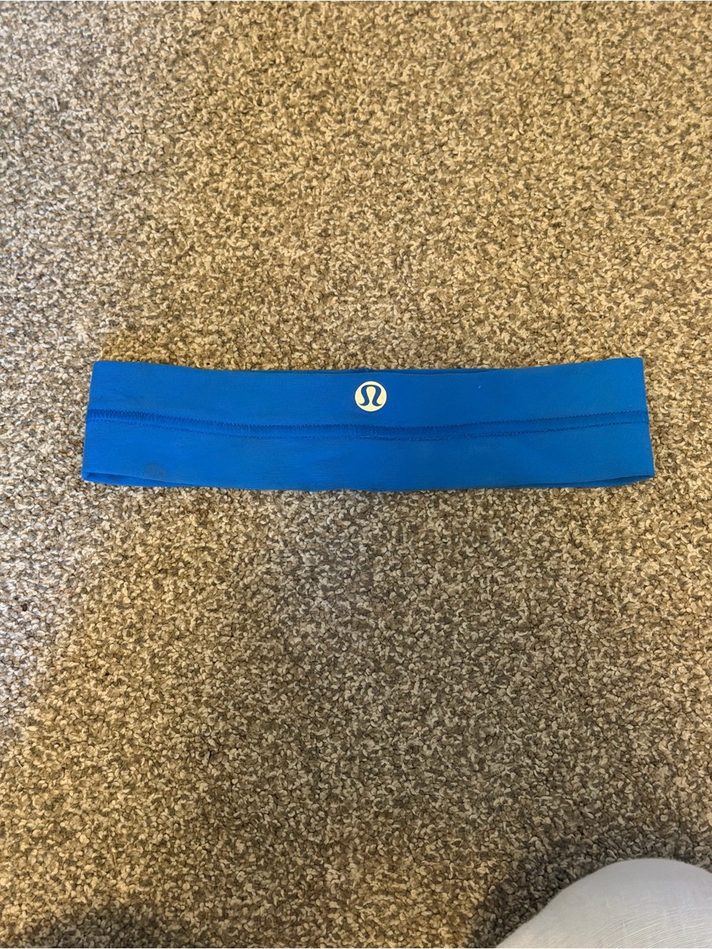 lululemon athletica Royal Blue Workout Headband with Logo